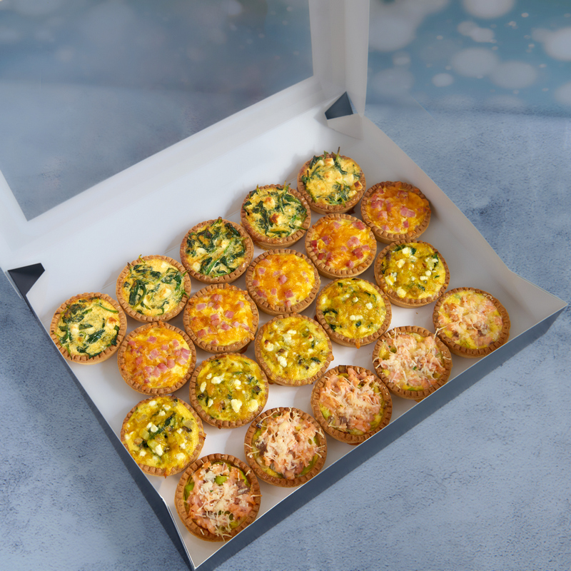 Midi Quiche Lorraine box (20 kom) - Slika 2